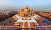 Swaminarayan temple complex in New Delhi, India
