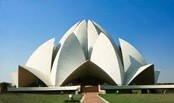 Located at Kalikaji, New Delhi, the Lotus Temple is considered to be one of the greatest architectural specimens of the 20th century